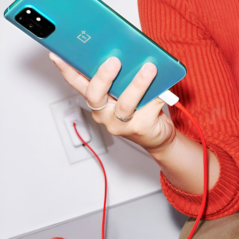 Oneplus 65w Warp Charge Power Adapter With Type-c To Type-c Fast Charging Cable
