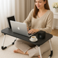 Smart Fold™ Laptop Table | Foldable Study & Bed Desk – Multipurpose & Portable