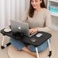 Smart Fold™ Laptop Table | Foldable Study & Bed Desk – Multipurpose & Portable